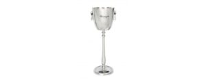 Wine cooler bucket on stand. The perfect cooler to add class to your evening chills with friends and loved one