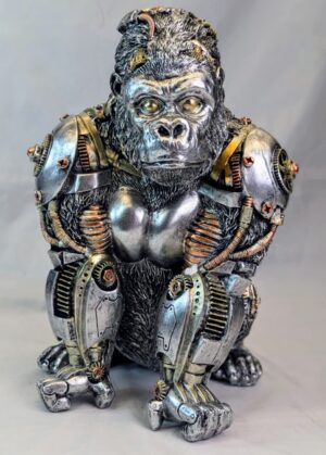 Mechanical Steampunk Gorilla - Large Ferailles.co.uk